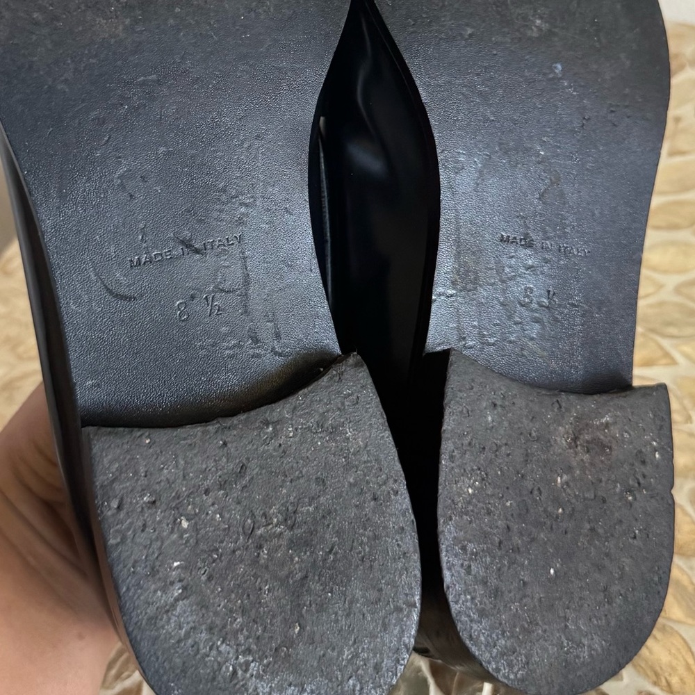 Everlane Black Leather Penny Loafer size 8.5 - Picture 9 of 11